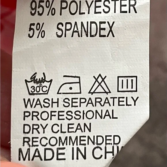 SHEIN pink red heart print all over crop top, size S Barbiecore festival summer - Picture 6 of 14